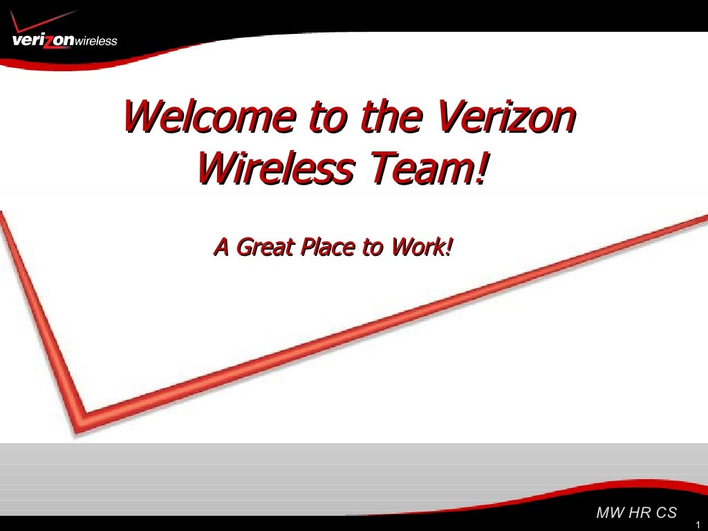 Verizon Wireless Great Place To Work