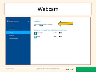 Webcam
02/04/2015 @telier - Médiathèque de Lorient 84
 