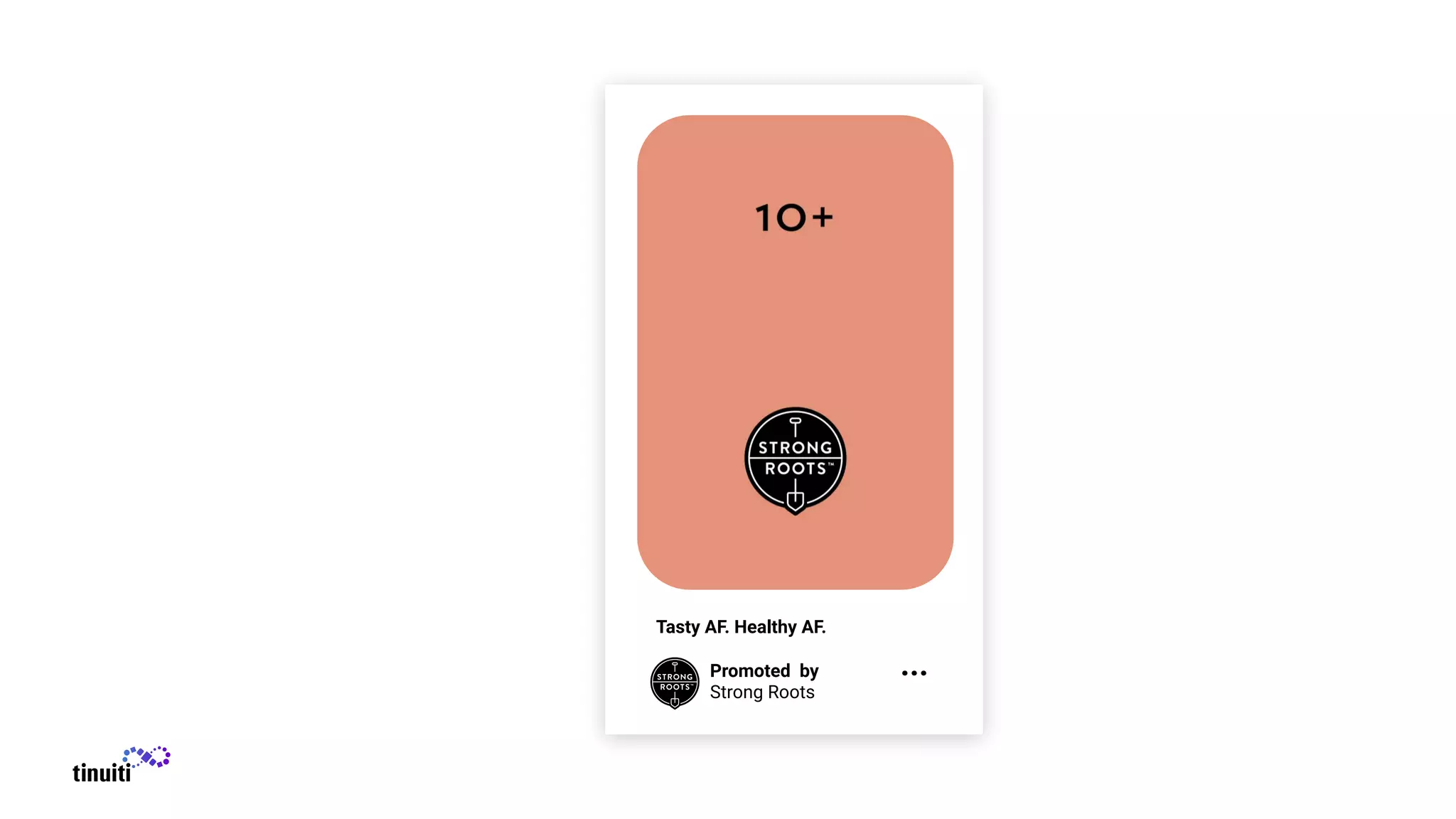 Promoted by
Strong Roots
...
Tasty AF. Healthy AF.
 