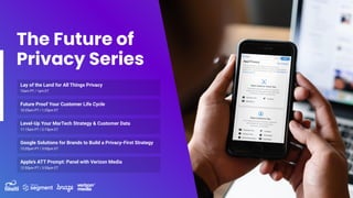 Apple’s ATT Prompt: Panel with Verizon Media | PDF