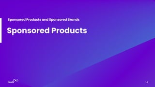 Sponsored Products
Sponsored Products and Sponsored Brands
14
 