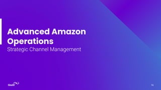 Advanced Amazon Channel Strategy: Insider Tips from ex-Amazonians | PPT