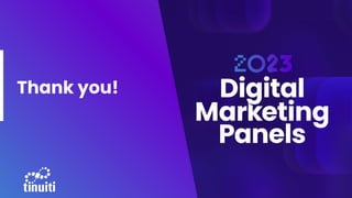 Digital Marketing Panels
Solutions to The Biggest Challenges Your Brand Will Face Next Year
DAY 1 | TUESDAY, DECEMBER 13TH...