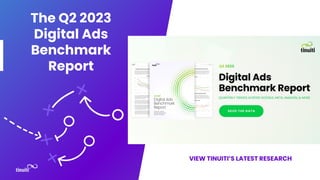 The Q2 2023
Digital Ads
Benchmark
Report
VIEW TINUITI’S LATEST RESEARCH
 