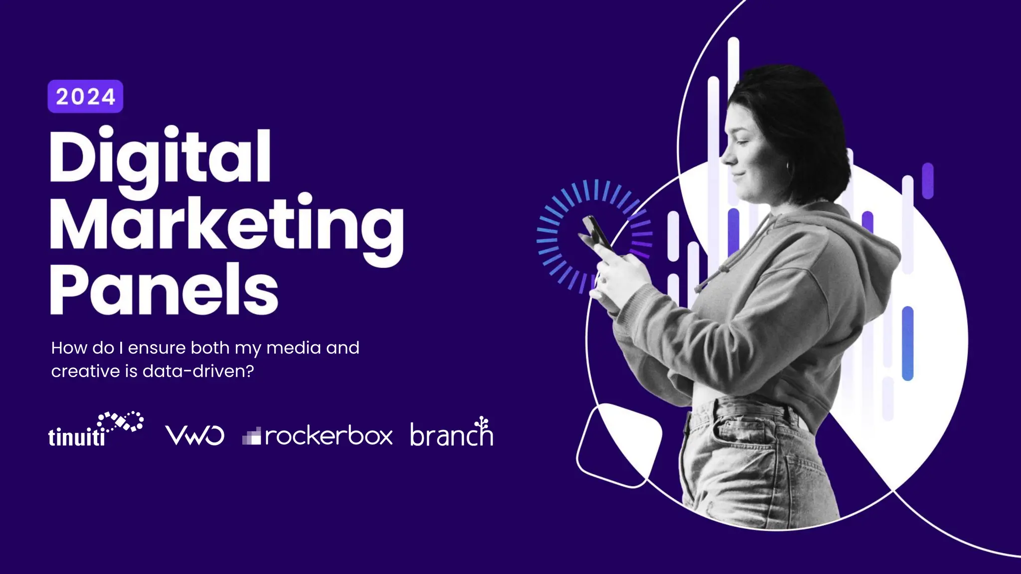 How do I ensure both my media and
creative is data-driven?
 