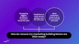 How do I ensure my marketing building blocks are 2024 ready? | PPT