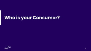 Who is your Consumer?
8
 