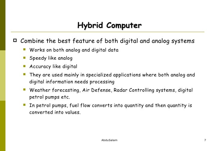W 2 types of computer