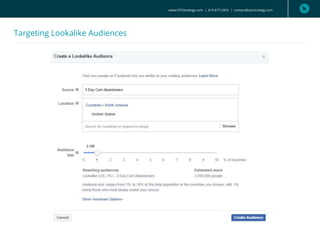 Targeting Lookalike Audiences
www.CPCStrategy.com | 619.677.2453 | contact@cpcstrategy.com
 