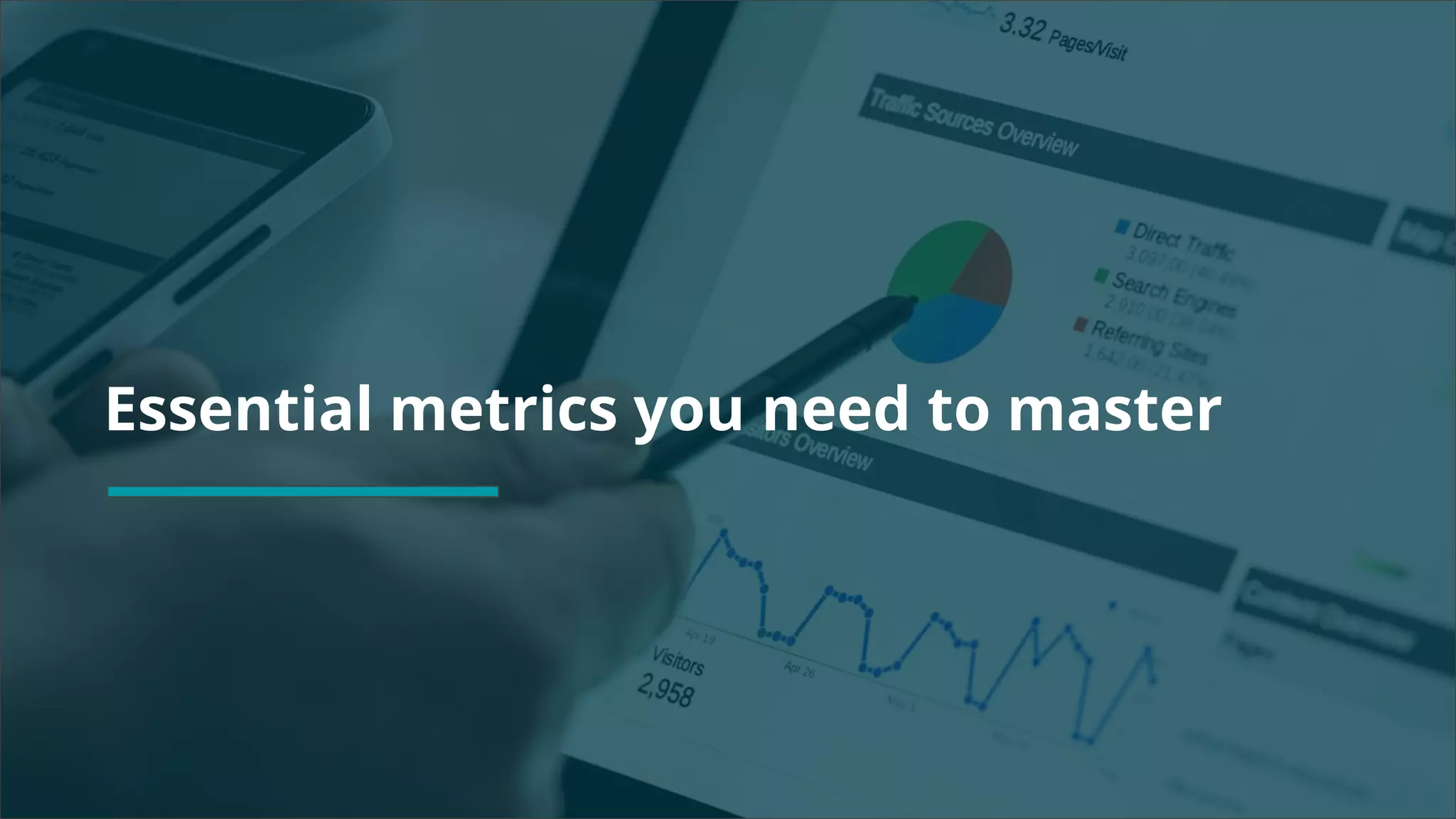 Copyright 2017 - Q4 Amazon Virtual Summit
SMALL TEXT
STACK TEXT ROW 1
STACK TEXT ROW 2Essential metrics you need to master
 