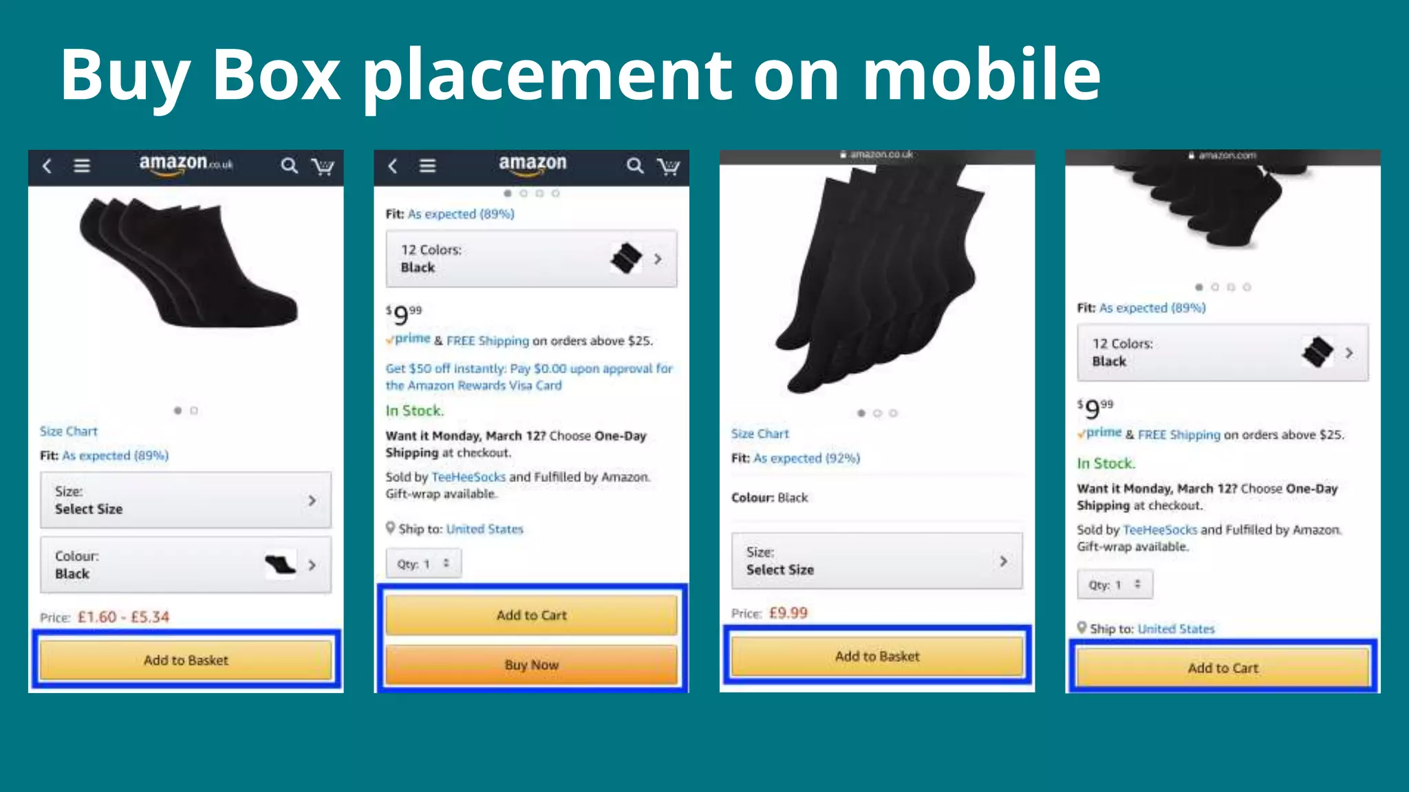 Buy Box placement on mobile
 