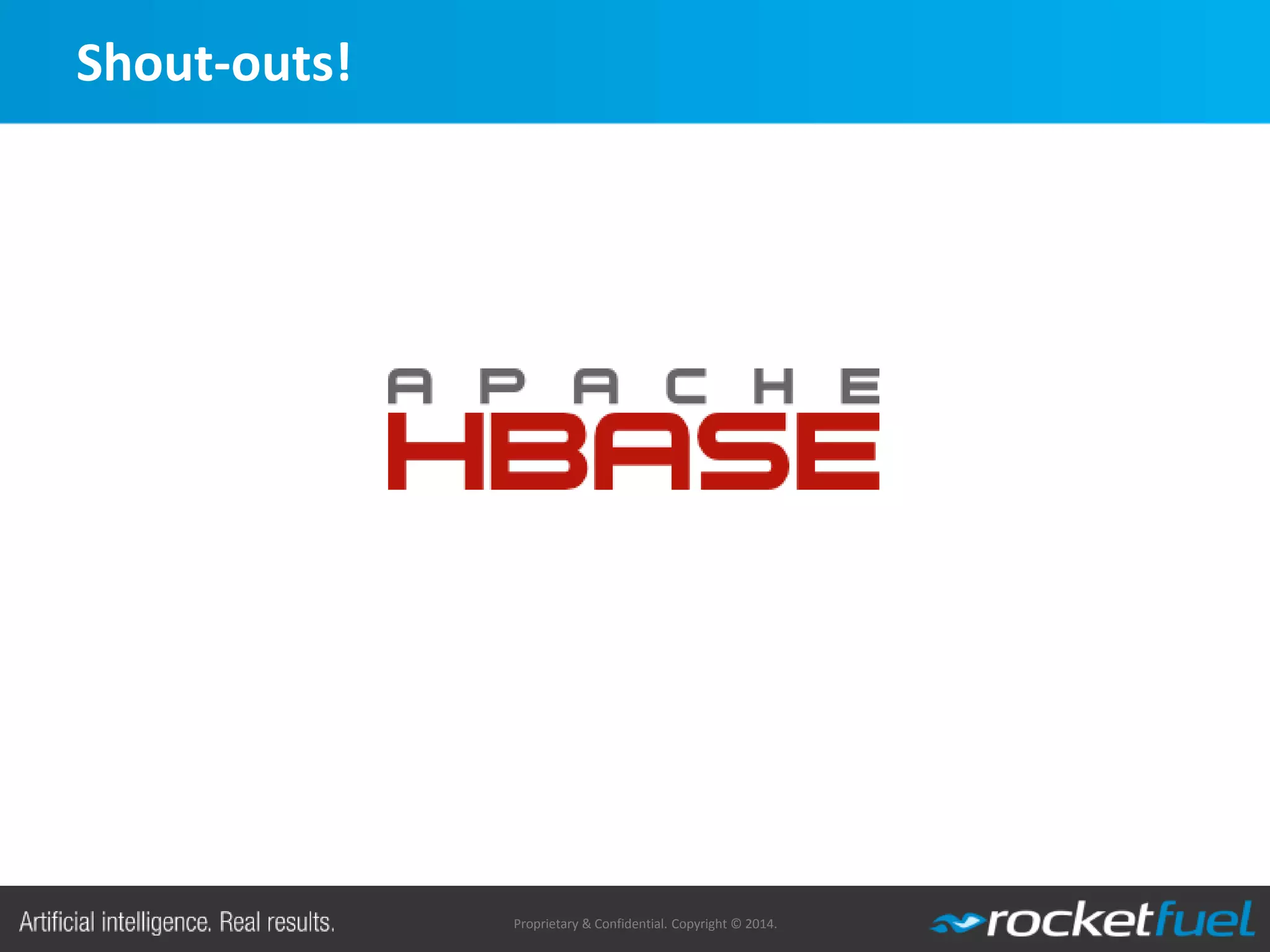 Proprietary & Confidential. Copyright © 2014.
Shout-outs!
 