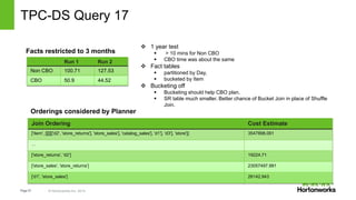Cost-based query optimization in Apache Hive | PPT