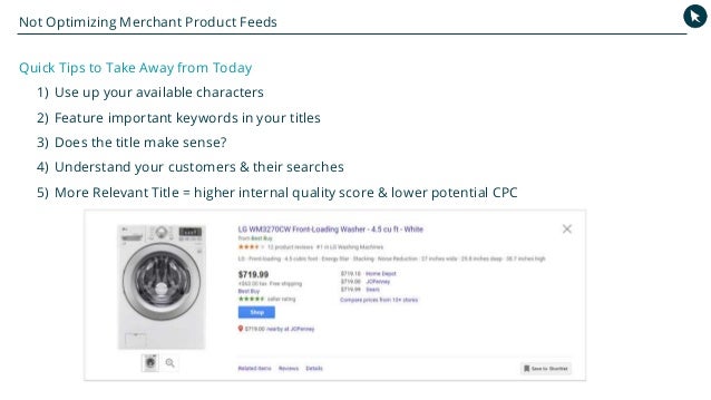 optimizing for the google quick