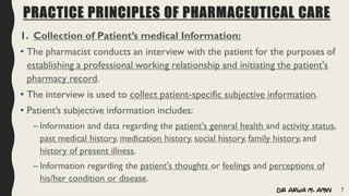 Pharmacy Practice: Pharmaceutical Care | PDF