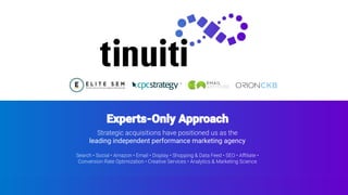 leading independent performance marketing agency
 