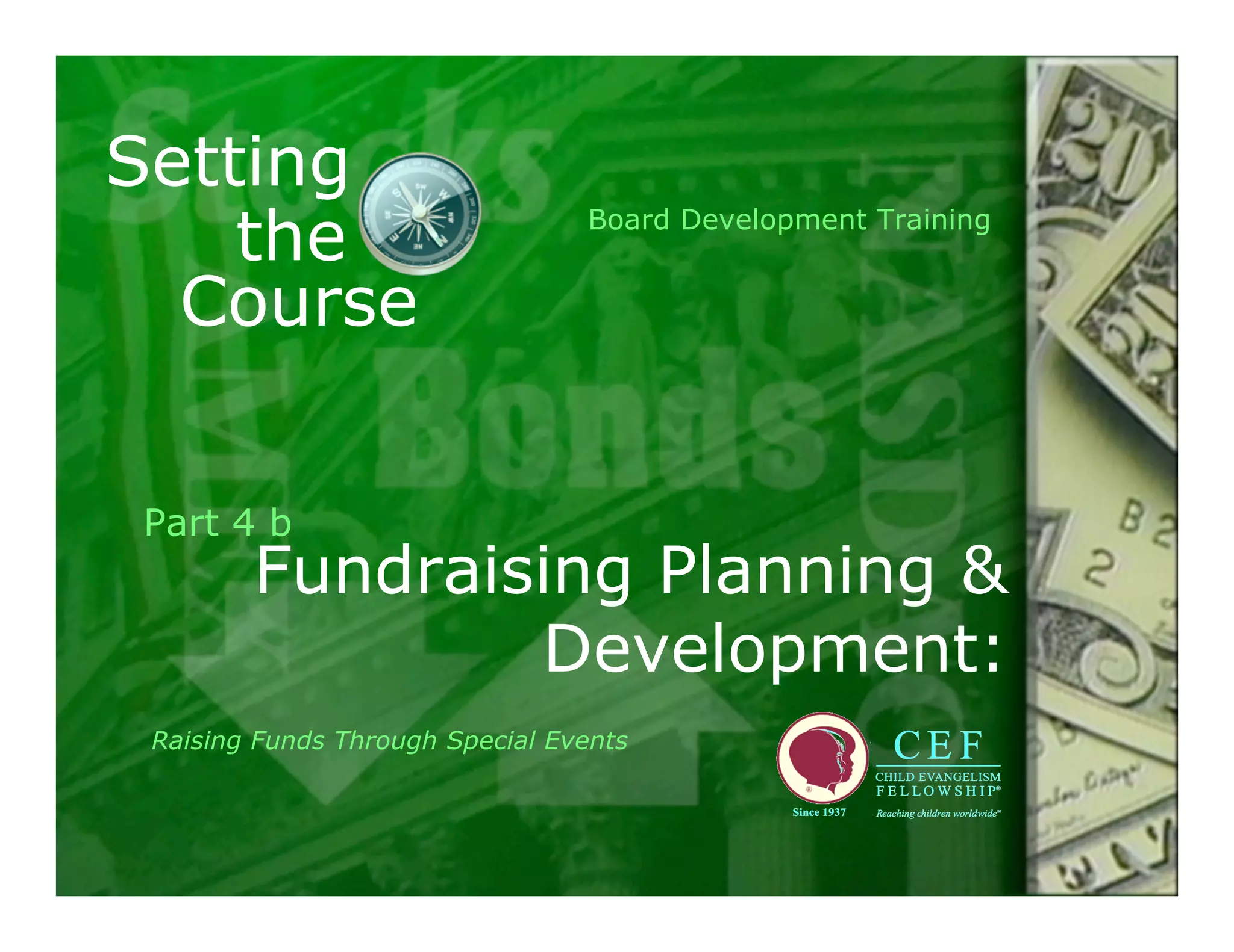 W E B Committee Training Part 4