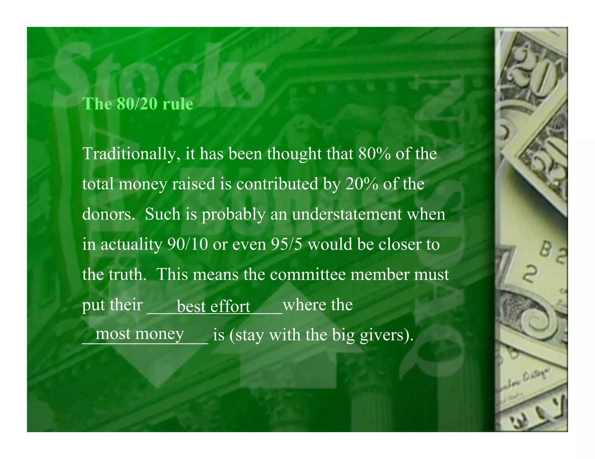 W E B Committee Training Part 4