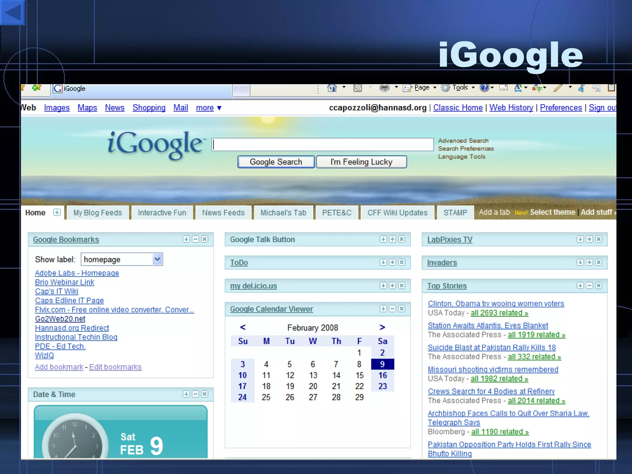 iGoogle 