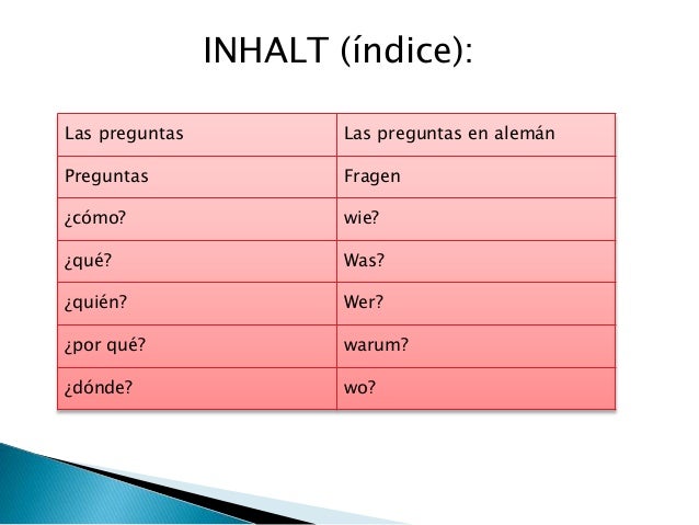 preguntas en aleman con w 6 w preguntas en aleman con w 6 w