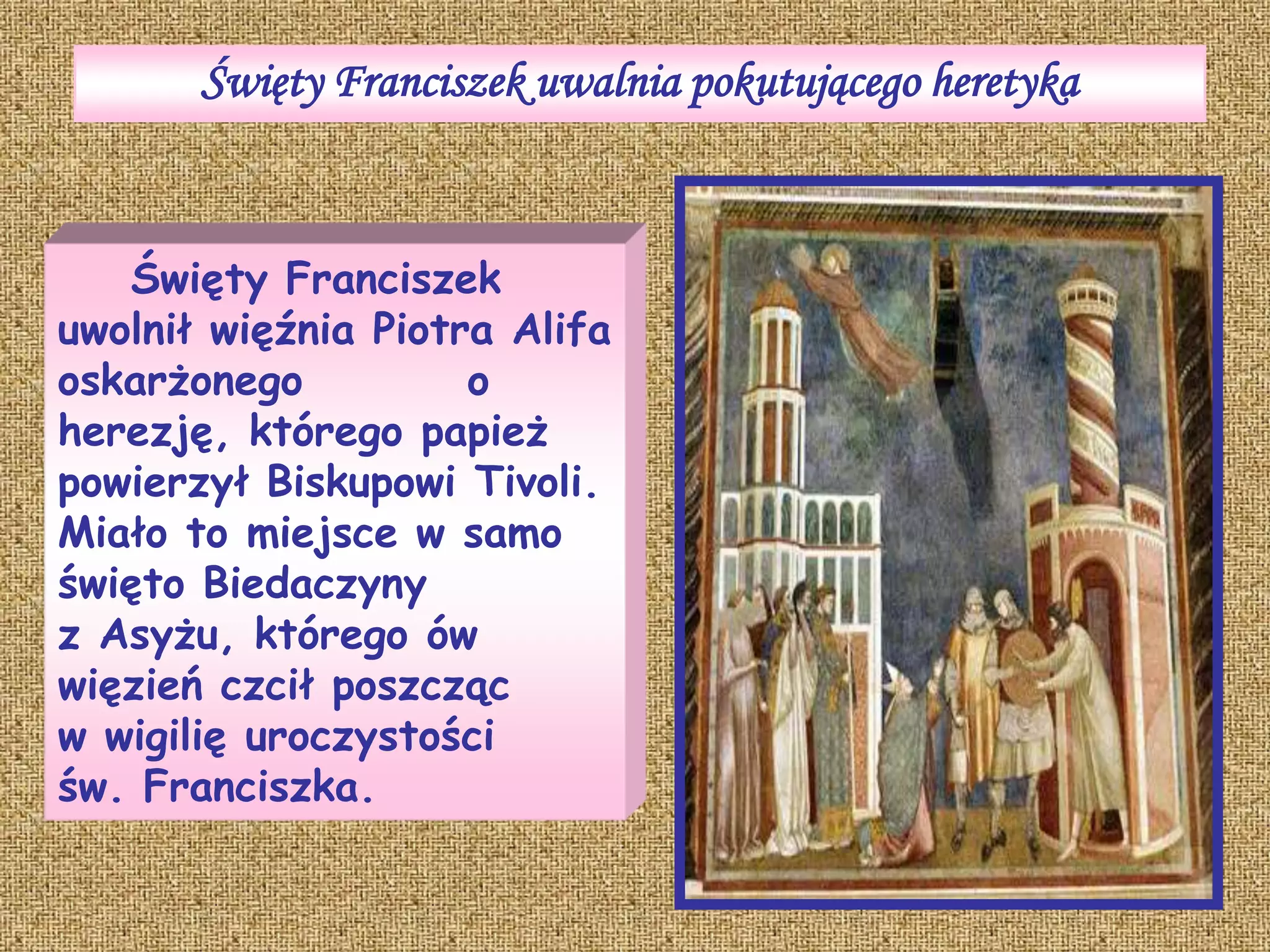 św. Franciszek z Asyżu | PPTX