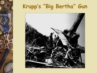 Krupp’s “Big Bertha” Gun 