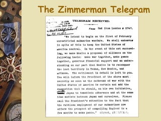 The Zimmerman Telegram 