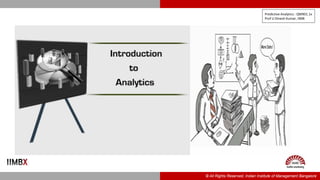 Predictive Analytics : QM901.1x
Prof U Dinesh Kumar, IIMB
© All Rights Reserved, Indian Institute of Management Bangalore
 
