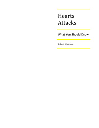 Hearts
Attacks
What You Should Know

Robert Wayman
 