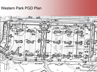 23
Western Park PGD Plan
 