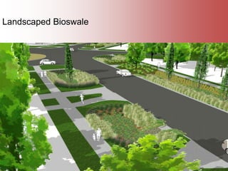 25
Landscaped Bioswale
 