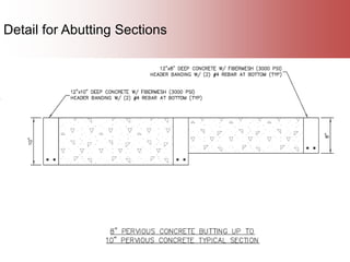 36
Detail for Abutting Sections
 