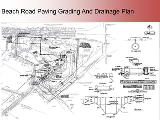 6
Beach Road Paving Grading And Drainage Plan
 