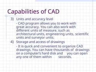 Computer Aided Design Introduction to CAD | PPT