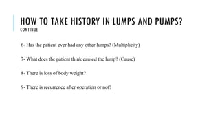 W1- Bumps and lumps examination2222.pptx