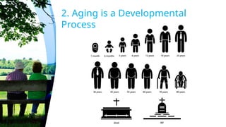 2. Aging is a Developmental
Process
 