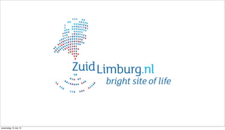 woensdag 15 mei 13
 