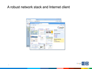 A robust network stack and Internet client




7
 