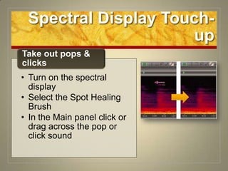 Spectral Display Touch-up