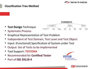 Combinatorial Black-Box Testing with Classification Trees | PDF