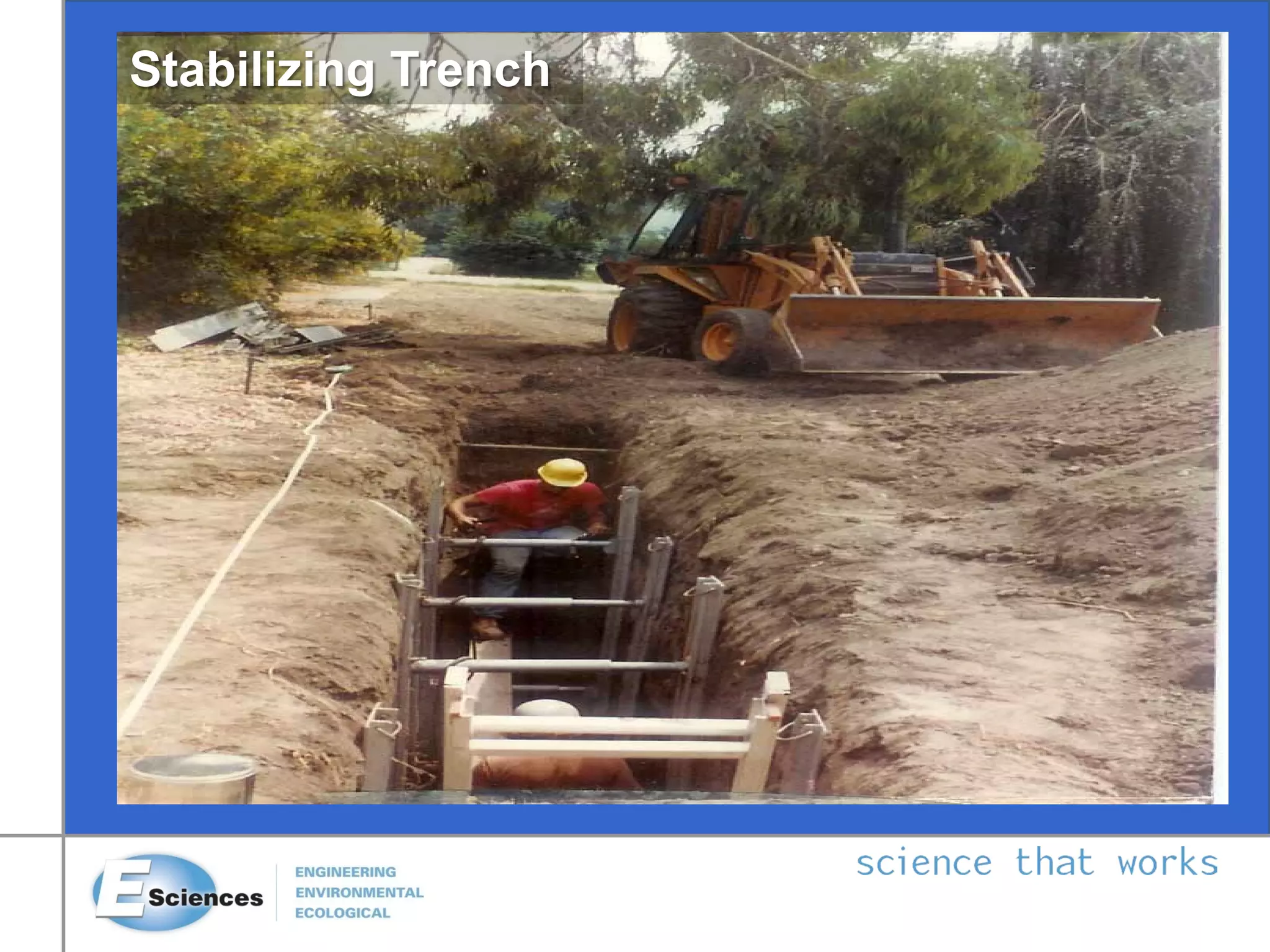 Stabilizing Trench
 