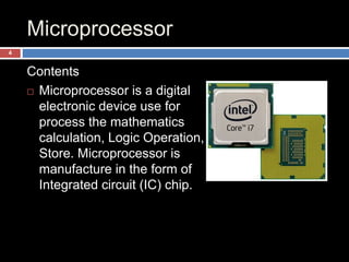 Microprocessor Week1: Introduction | PPT