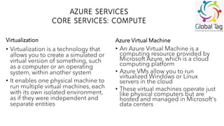 Microsoft Core Cloud Services powerpoint | PDF