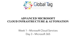Microsoft 365 products and services descrption | PDF