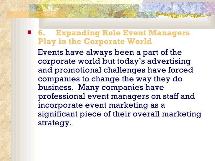 W1 history of event management f07