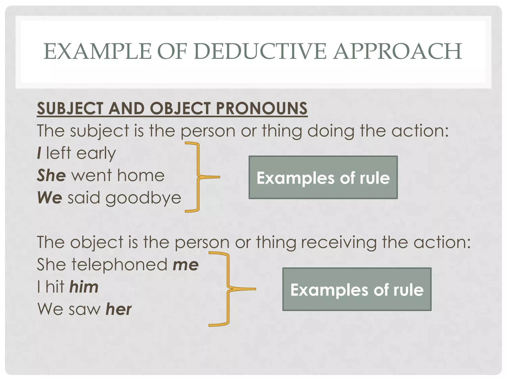Introduction to grammar & Approaches in teaching grammar | PPTX