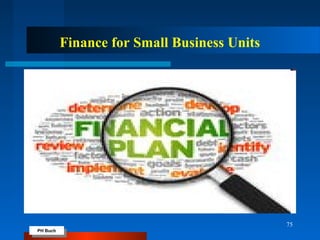 PH Buch
PH Buch
75
Finance for Small Business Units
 