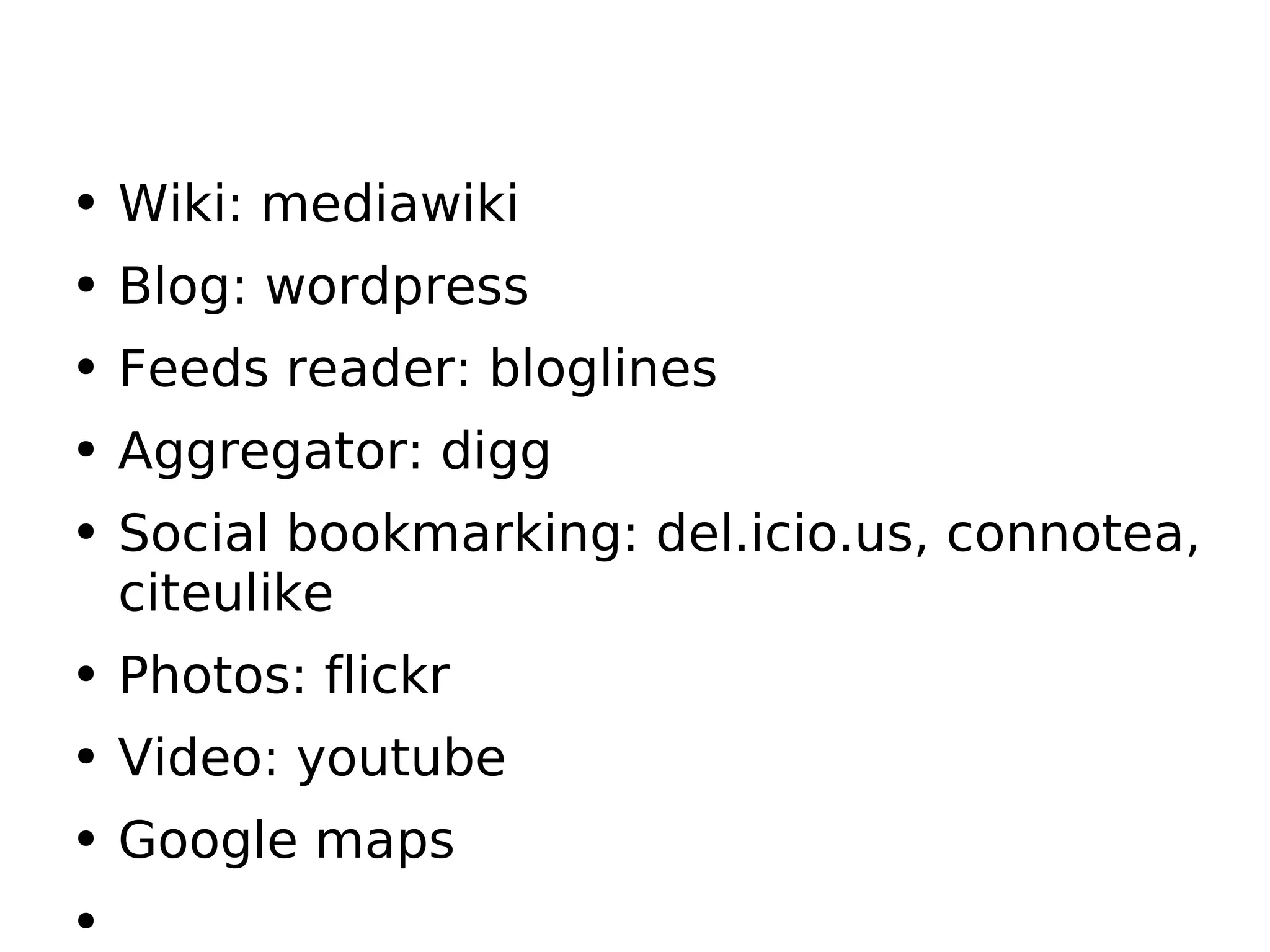 Web2.0: from "I know nothing" to "I know something" in 2 hours (what?!?)