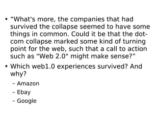 Web2.0: from "I know nothing" to "I know something" in 2 hours (what?!?)