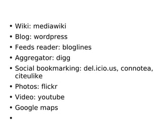 Web2.0: from "I know nothing" to "I know something" in 2 hours (what?!?)